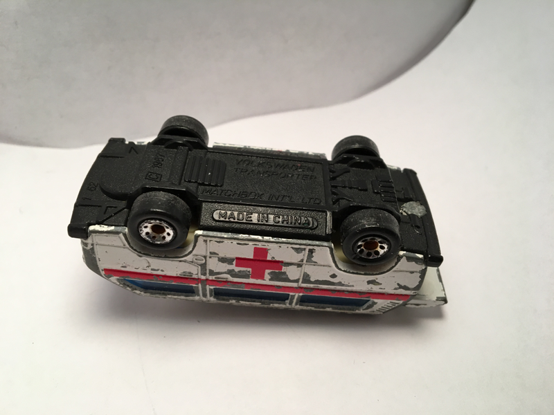 Illustration for article titled Matchbox Volkswagen transporter (1980's)